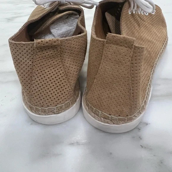 Andre Assous leather Oxford espadrille 9.5 NEW - Picture 4 of 6